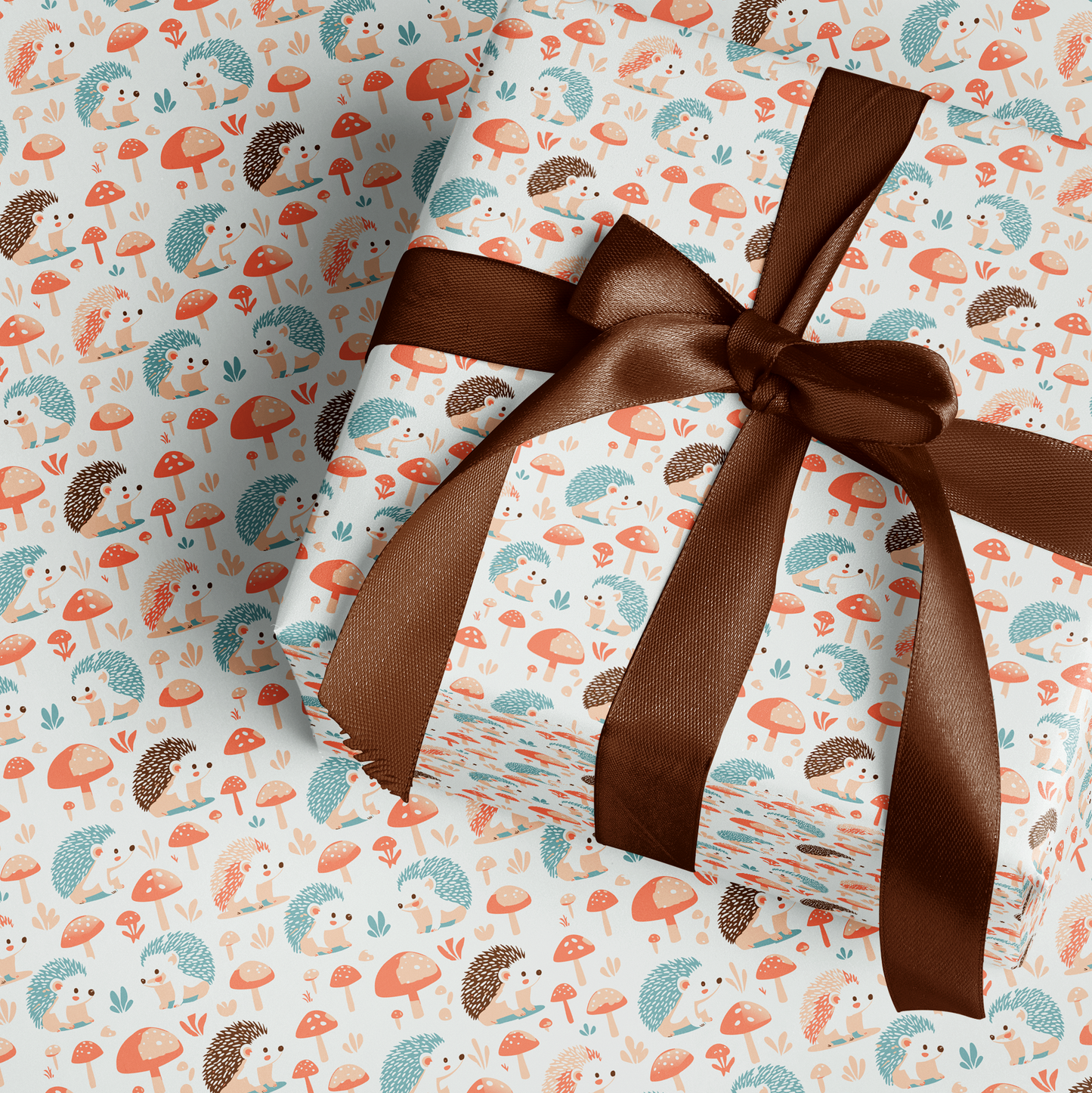 Hedgehog Hide & Seek | Wrapping Paper