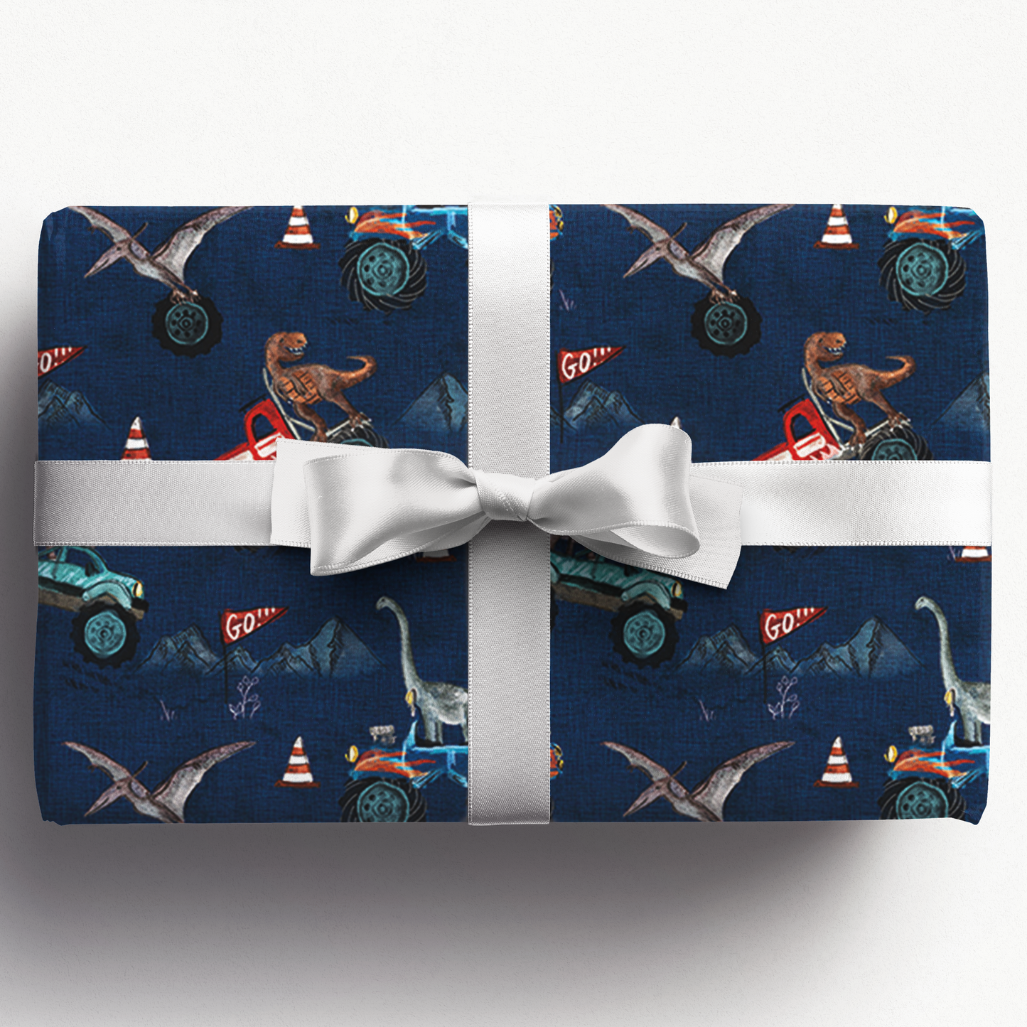 Monster Truckasaurus | Wrapping Paper