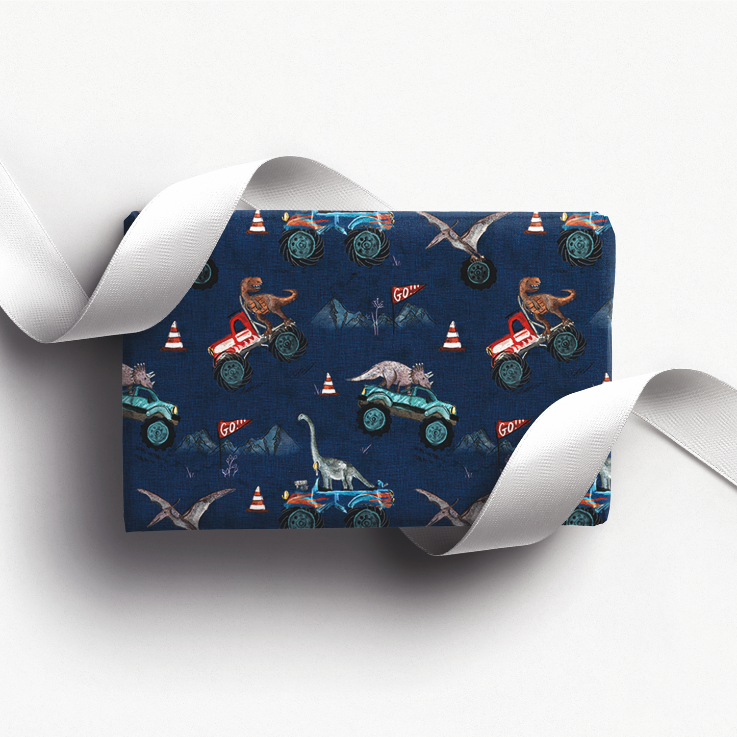 Monster Truckasaurus | Wrapping Paper