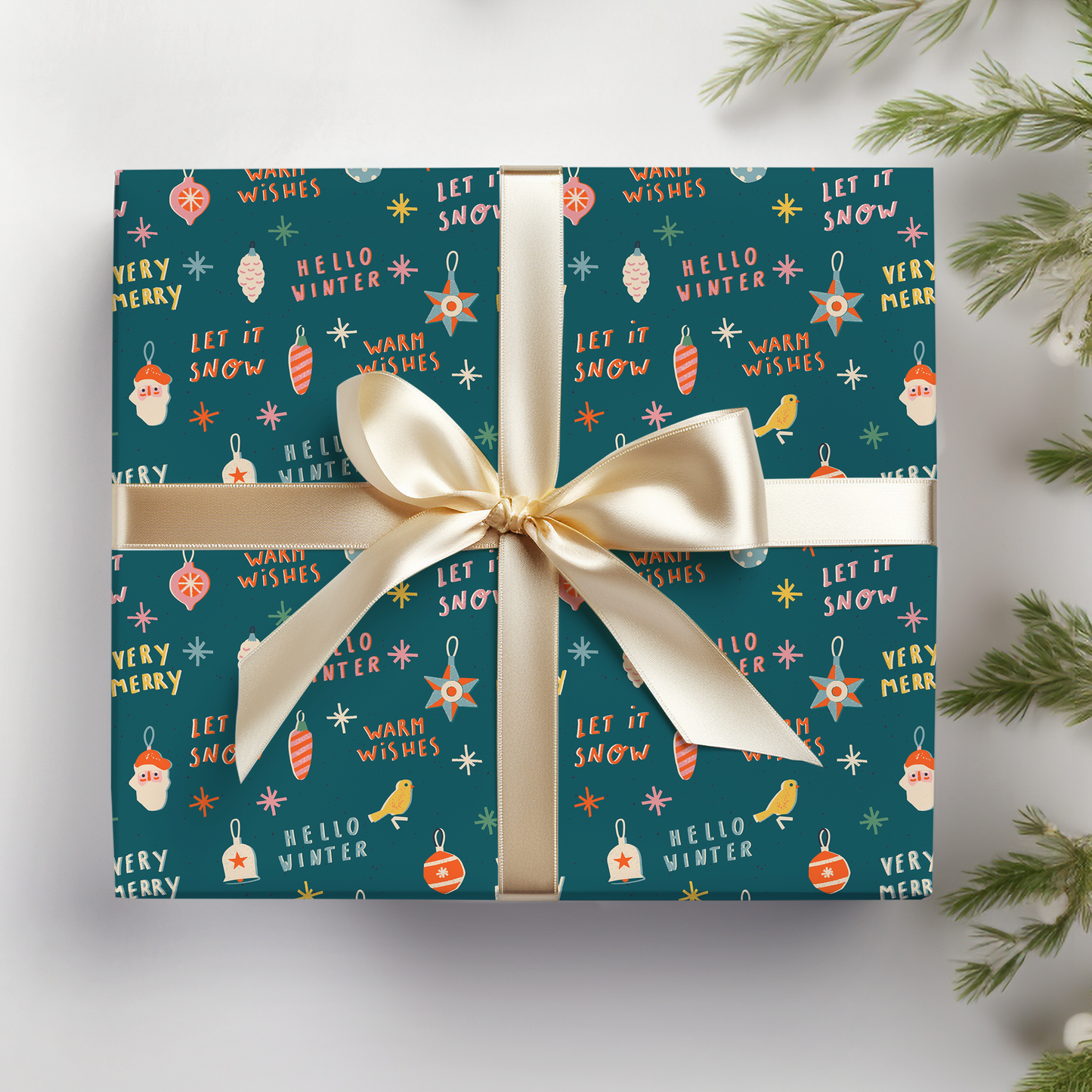 Christmas Greetings | Wrapping Paper