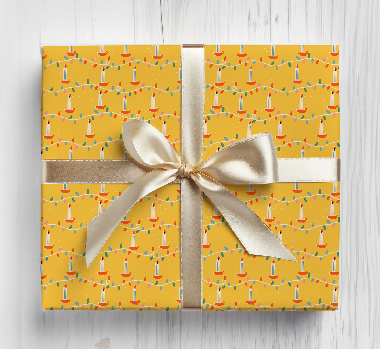 Candles and Lights | Wrapping Paper