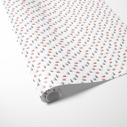 Cozy Cabins | Wrapping Paper