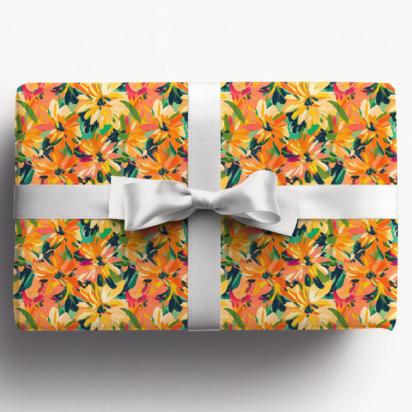 Sunset Blooms | Wrapping Paper