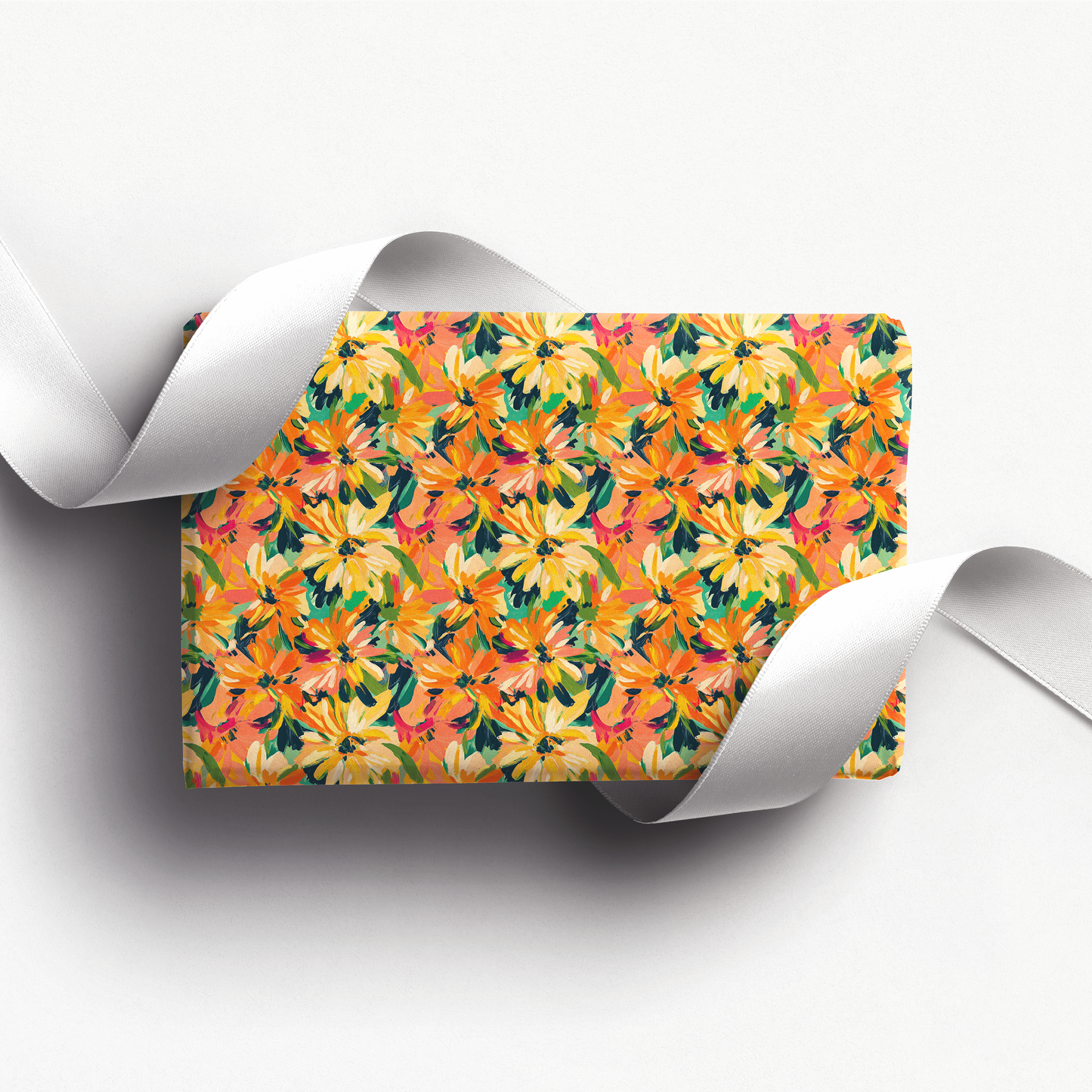 Sunset Blooms | Wrapping Paper