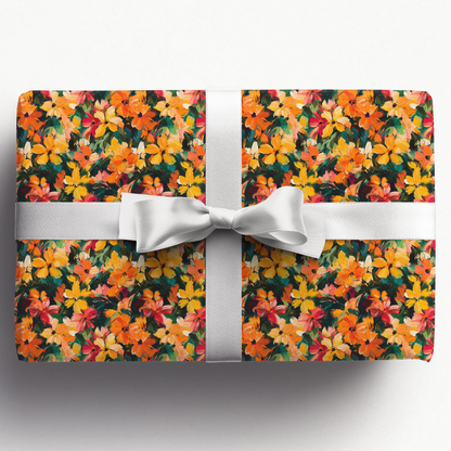 Harvest Blooms | Wrapping Paper