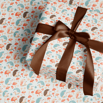 Hedgehog Hide & Seek | Wrapping Paper