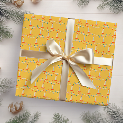Candles and Lights | Wrapping Paper