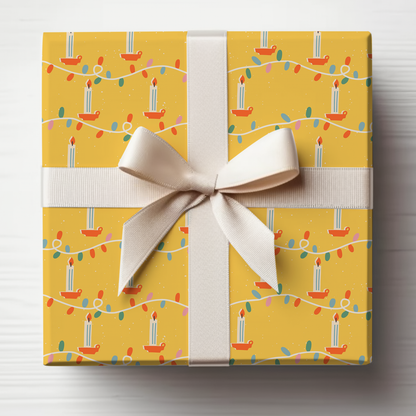 Candles and Lights | Wrapping Paper