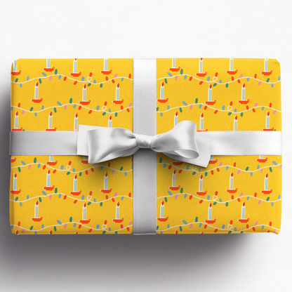 Candles and Lights | Wrapping Paper
