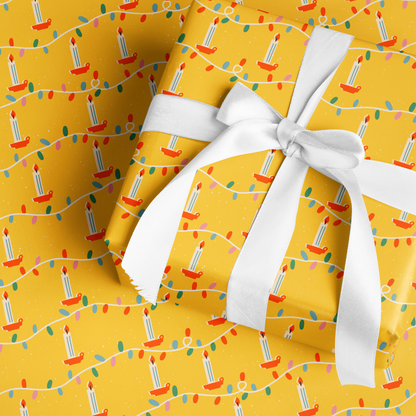 Candles and Lights | Wrapping Paper